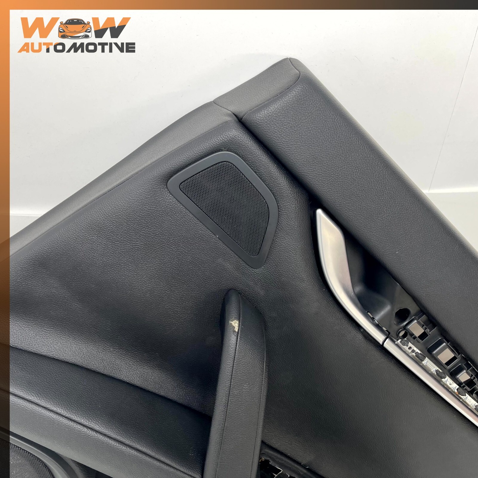 14-16 MASERATI GHIBLI REAR RIGHT PASSENGER SIDE INTERIOR DOOR PANEL BLACK OEM