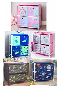 unicorn storage drawers