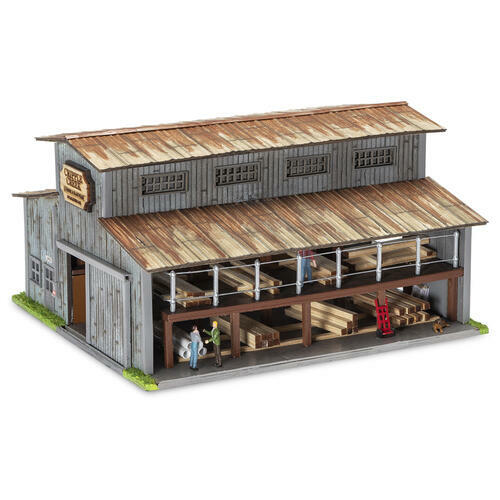 Menards Ho Scale Cripple Creek Lumber Yard Ebay