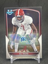 2022 Bowman Chrome University Eli Ricks Auto Autograph #28