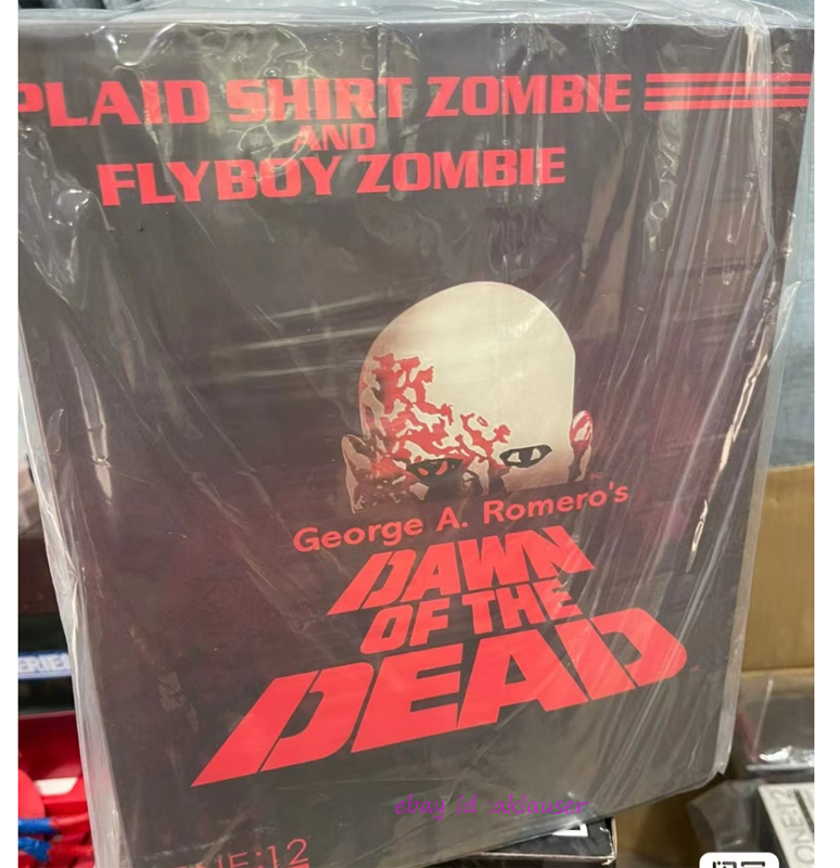 Mezco Toyz 1/12 Dawn Of The Dead Plaid Shirt Zombie&Flyboy Zombie