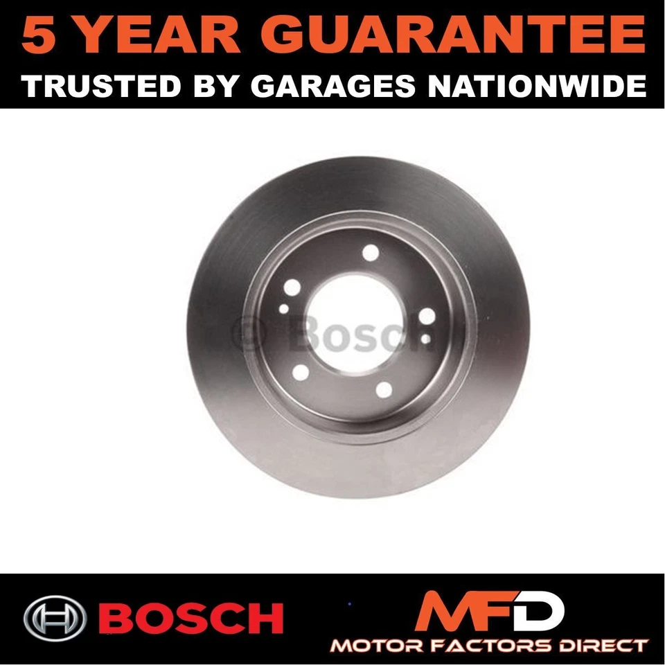 Brake Disc Rear Bosch Fits Hyundai i30 Kia Cee'D Pro + Other Models - Image 3 of 4