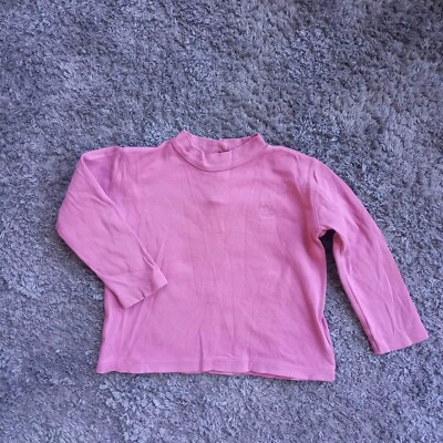 Pullover Baby 100 % Baumwolle 92 pink Basic Inditex Spanien Mädchen