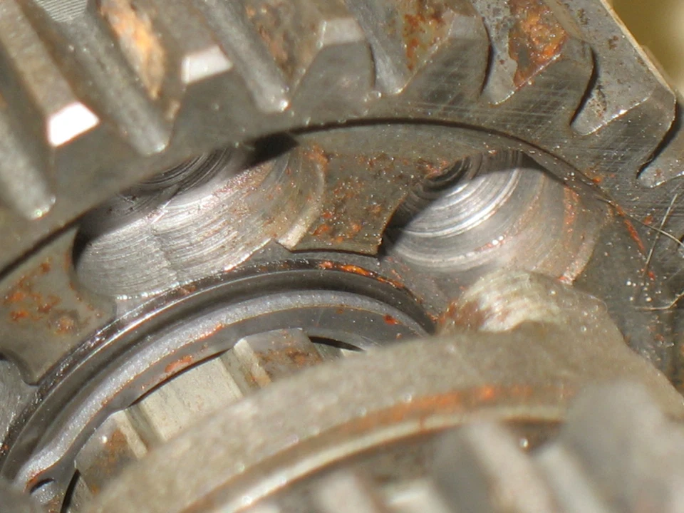 80 JUEGO DE ENGRANAJES TRANSMISIÓN YAMAHA MX100 MX 100 Foto 3 de 4