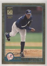2001 Topps Traded & Rookies Gold 580/2001 Adrian Hernandez #T226 fm0