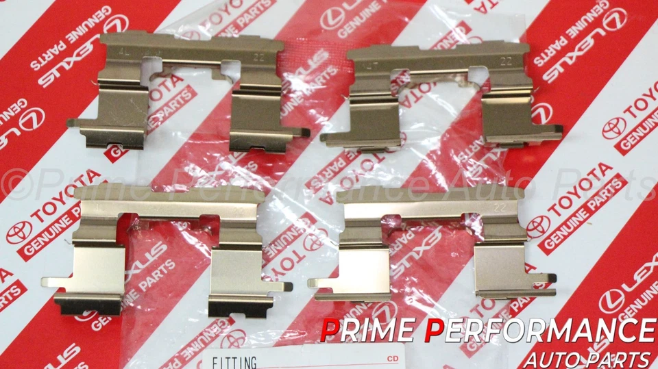 Kit de encaixe de freio a disco dianteiro genuíno Scion xA xB 04-06 Prius 01-09 04947-47010 - Imagem 2 de 4