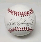 Howie Kendrick Signed Rawlings Official Major League Baseball  MLB Holo A10