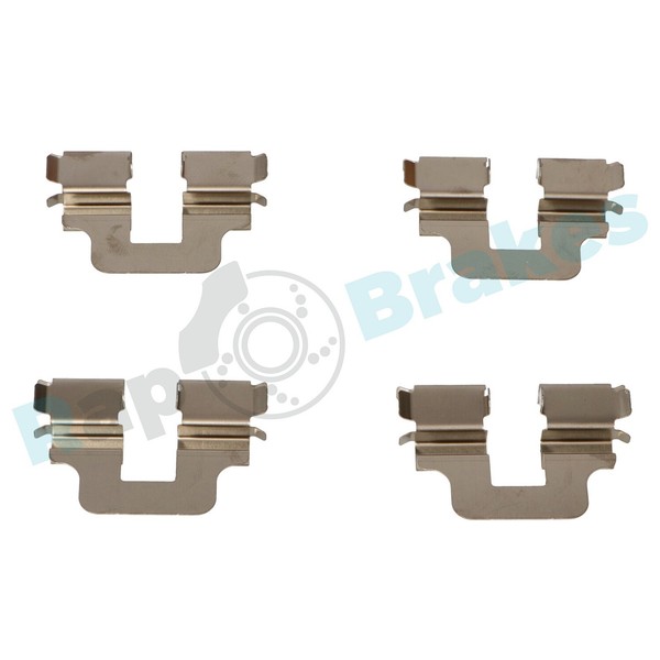 ZubehöRsatz Scheibenbremsbelag Rap Brakes R-U0132 FüR Mercedes Klasse W204 W169-image