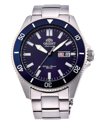 New Orient Kanno RA-AA0009L19B Automatic Blue Dial 200M Men's Diver Watch