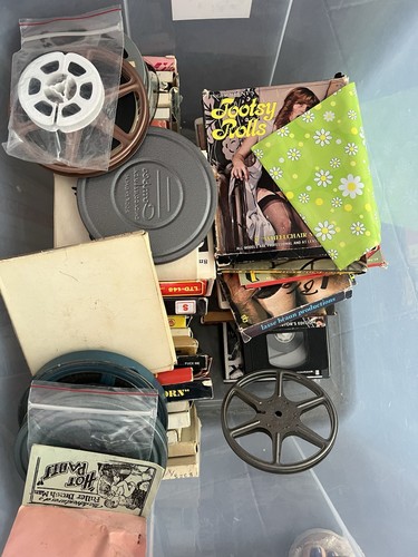 8mm Adult Box Lot Reel Risque Films 50s 60s 70s Vintage