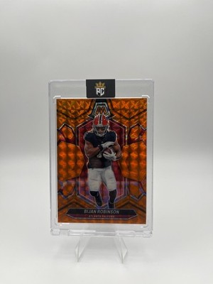 2024 Panini Mosaic #9 Bijan Robinson Mosaic Orange #/199