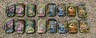 X2 Pokemon Prismatic Evolutions Eeveelutions EMPTY Mini Tin Full Set Art & Coins