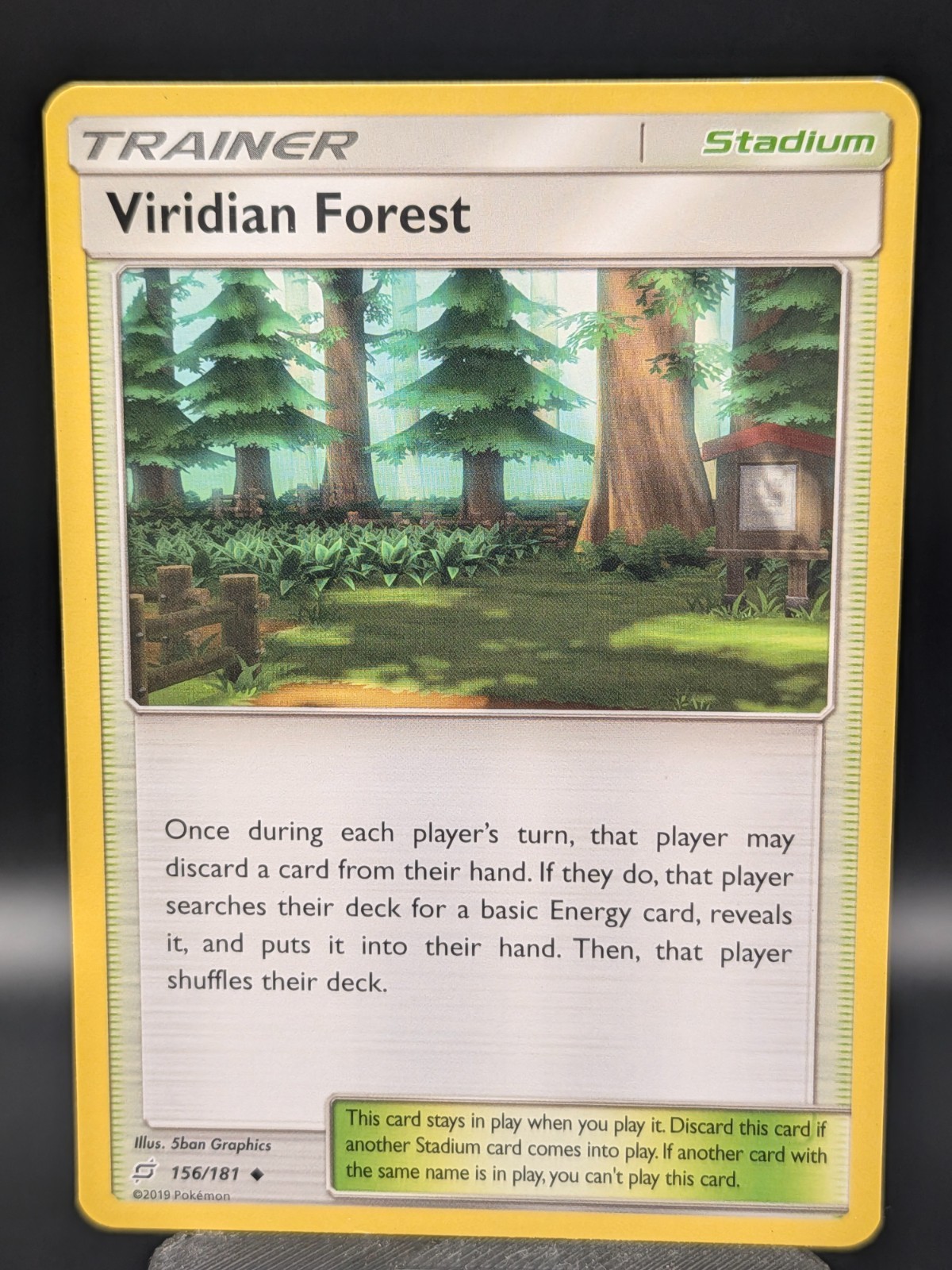 Viridian Forest 156/181 2019 World Championship Perfection Deck NM Pokemon Card