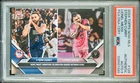 2024 Topps Now Stephen Curry Signed / Lionel Messi "Night Night" PSA/DNA AUTO 9