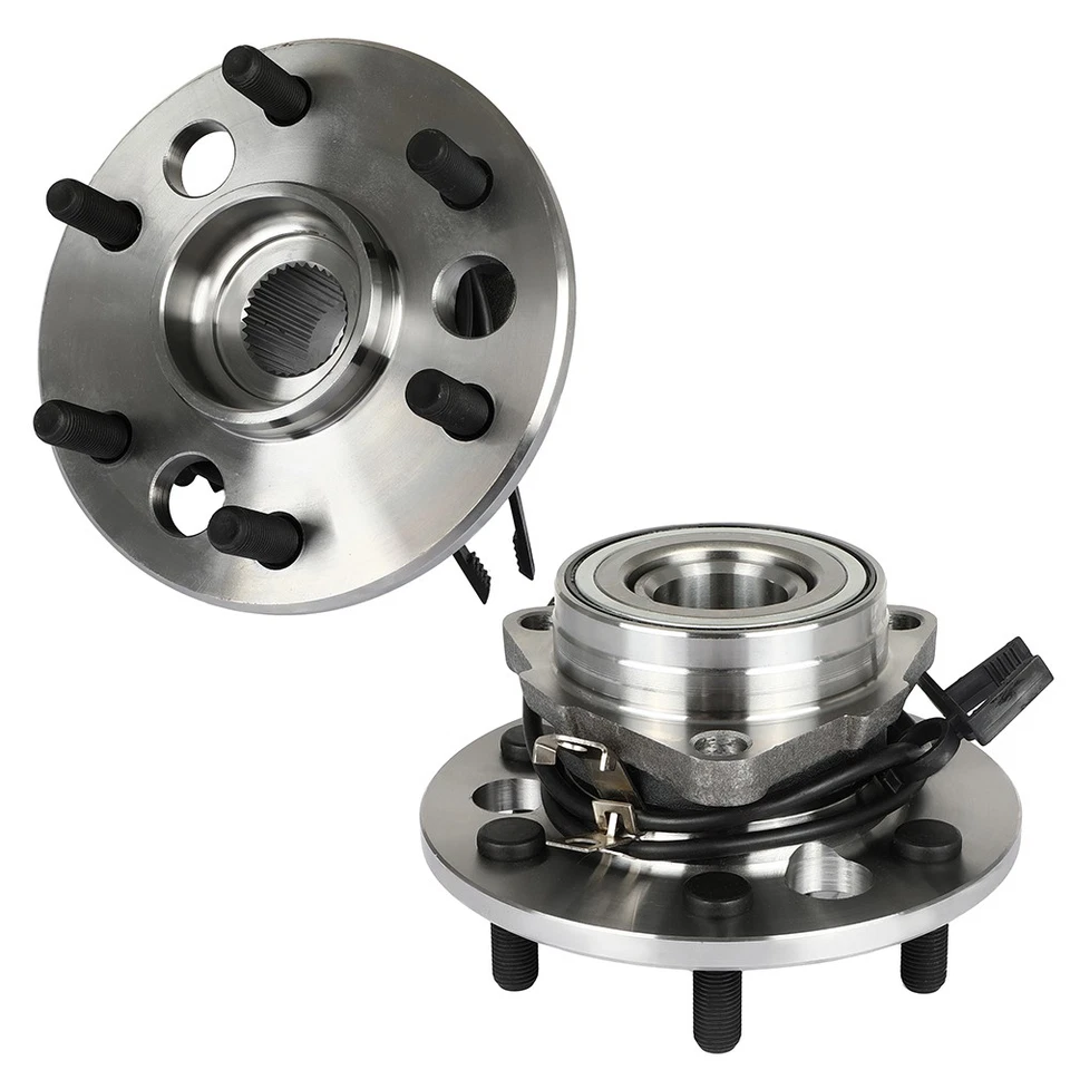 2x Wheel Hub Bearing Front Left Right 4WD For 1995 Chevrolet K2500 Suburban Foto 4 de 4