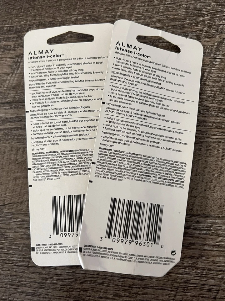 Barra de Sombra Almay Intensa i-color 010 Para Ojos Marrones, Pack de 2 Foto 2 de 2