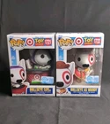 Funko Pop! TOY STORY Target BULLSEYE As: BUZZ  #1721 + Woody #1722 Pixar