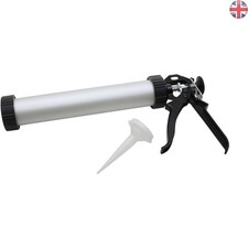 Mess-Free 400ml Caulking Gun with Finger Moulded Trigger for Smooth Application