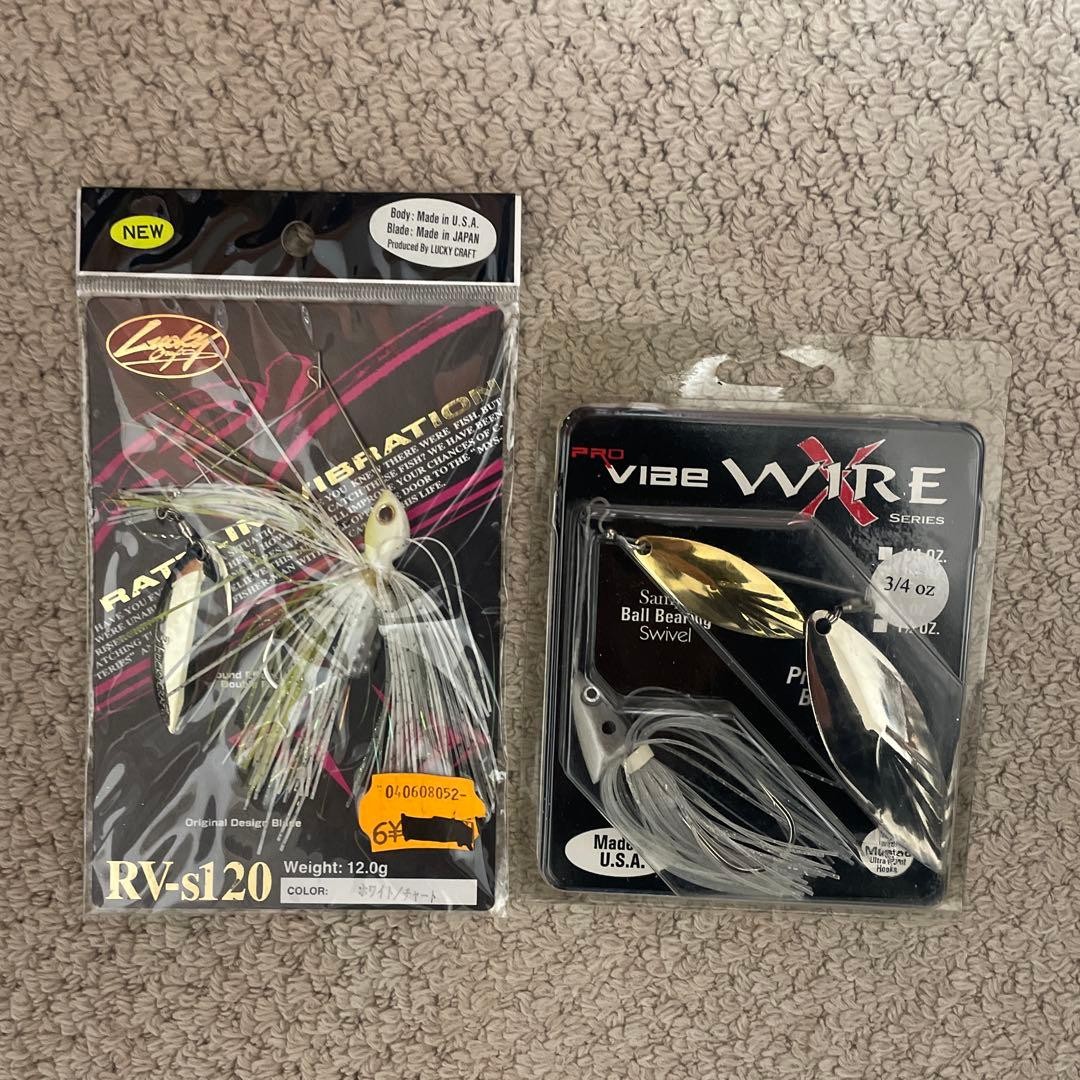 Spinnerbait Set Rv-S120 Bv-S120 Vibe Wire X - Image 1