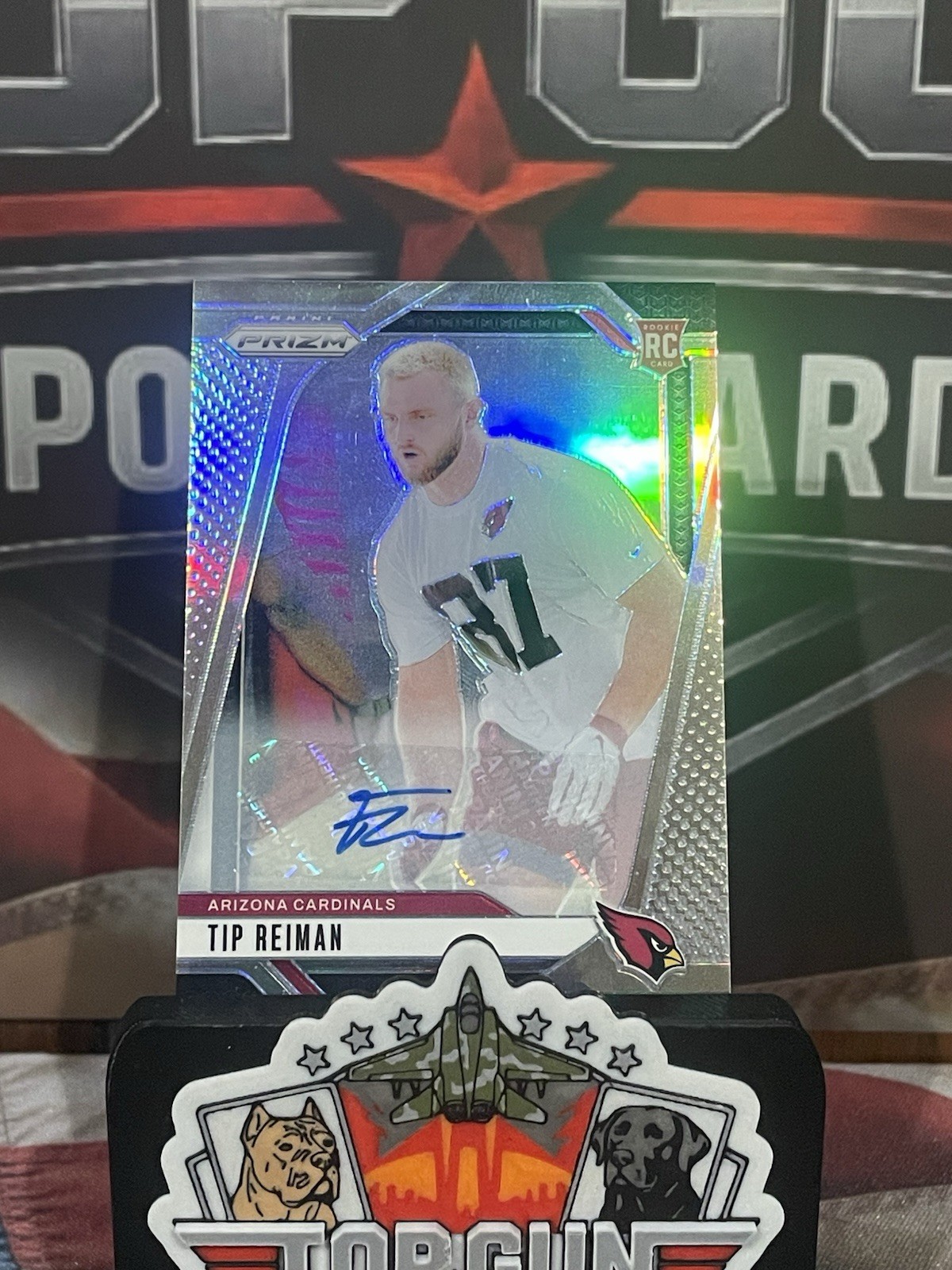 Tip Reiman Panini Prizm #391 Autograph