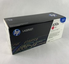 HP LaserJet 650A CE273A Magenta Toner Cartridge Exp: Aug 2014