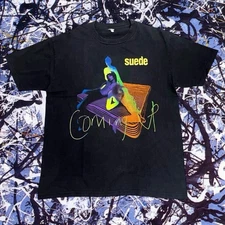 vintage suede band shirt