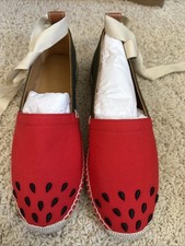 Auth Loewe Espadrilles Shoes Watermelon Motif 39 NIB