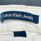 Calvin Klein Jeans Womens 8P 29 White Denim Cutoff Shorts Raw Hem Minimalist — photo 5