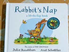 Rabbit's N : A Lift-The-Flap Book by Julia donalson Board Books