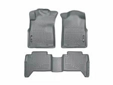 Husky Weatherbeater Floor Liners Fit 05-15 Toyota Tacoma Dbl Cab Frt2nd 3p Grey Husky Weatherbeater Floor Liners Fit 05-15 Toyota Tacoma Dbl Cab Frt2nd 3p Grey