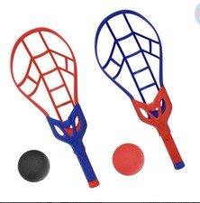 Wham-O Trac Ball II Game Set - Two Rackets and Balls 8 Toss It Catch It