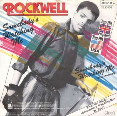 Rockwell - Somebody's Watching Me 7'' Single Vinyl Electronic 69079