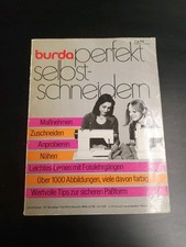 Burda perfekt selbst schneidern Handarbeit Maßnehmen Zuschneiden Nähen Kopierpap