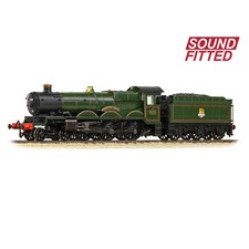 Graham Farish 372-031ASF N Gauge GW Castle 4-6-0 5015 'Kingswear Castle' BR Gree