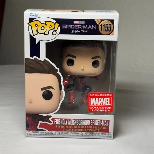 Funko Pop Marvel Friendly Neighborhood Spider-Man 1155 Collector Corps