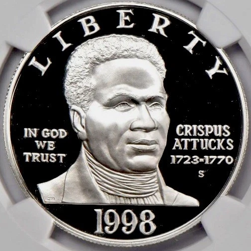 1998 BLACK PATRIOTS Silver Dollar NGC PF70💥FLAWLESS QUALITY💥🌟ONLY 89 PF70’s! - Image 3 of 4