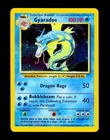 1999 Pokemon GYARADOS Base Set HOLO Foil Rare INK DOT ERROR Misprint Card 6/102