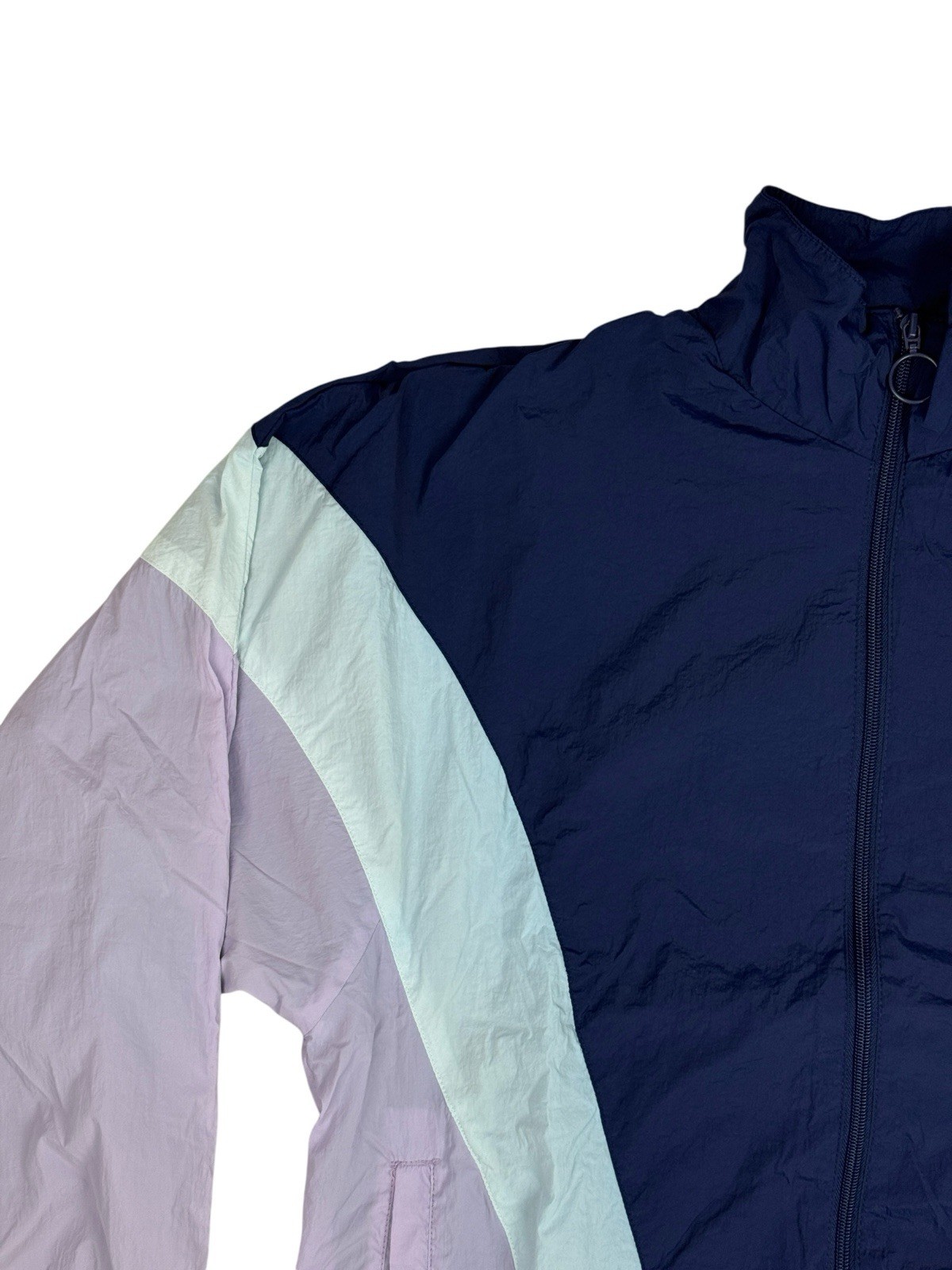 Pull and Bear Blue Zip Track Jacket Medium - image 6