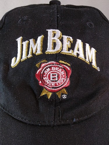 Cappello Jim Beam Bourbon Whiskey Nero Strapback Cappellino Regolabile Unisex DRINK SMART - Foto 2 di 12