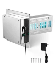 HVAC UV Air Purifier Light 18W 9" Dual Bulb Whole House In-Duct AC Sanitizer