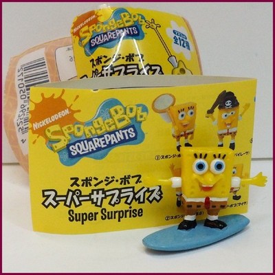 SpongeBob Super Surprise [Surfen] Sponge Bob QUADRATHOSE Gashapon Figur Puppe