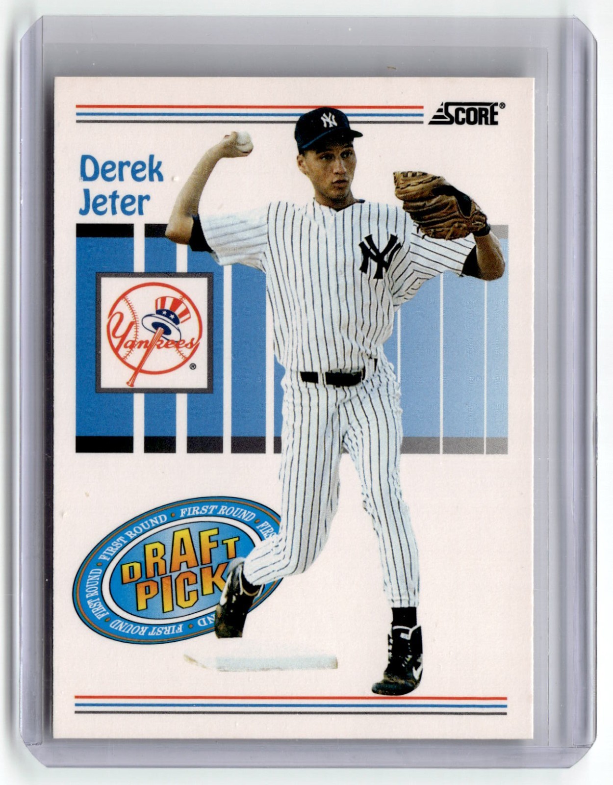 1993 Score - Derek Jeter #489 (RC)