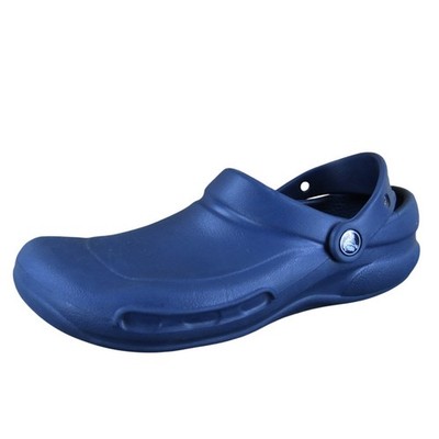 Crocs Women Professional Bistro Pro Clog Navy Blue Synthetic 8 Gently Used 2025
