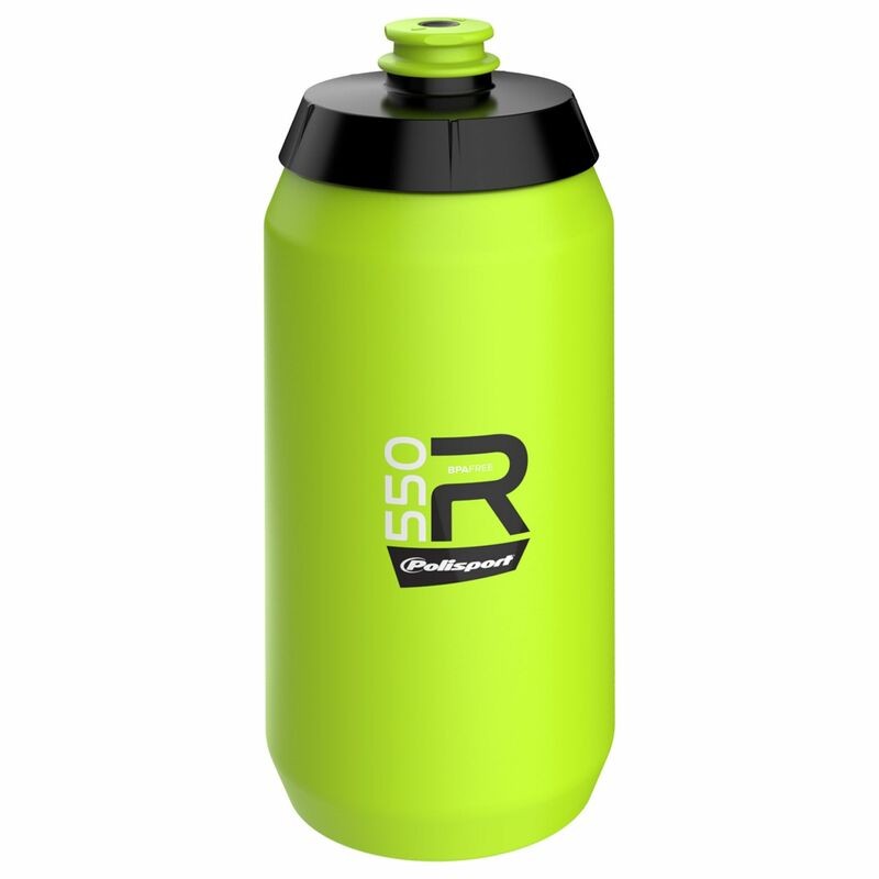 Serbatoio POLISPORT R550 Lime verde tappo a vite da 550 ml