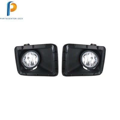 New Front Driver＆Passenger Side Fog Lamp Bezel for 15-18 Silverado 2500HD 3500