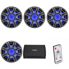 Kicker 4 51MWF104 - MWF 10-Inch Premium Marine Subwoofer free-air 4-ohm ...