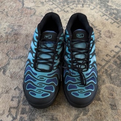 Nike Air Max Plus TN Blue Black Men's Low Top Running Sneaker Athletic Shoes
