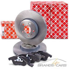 FEBI BREMSSCHEIBEN Ø314 +BREMSBELÄGE SATZ VORNE FÜR AUDI A4 B8 8K A5 8T 8F