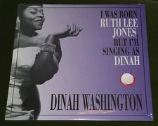 DINAH WASHINGTON I WAS BORN RUTH LEE JONES LP HEAVY VINYL LIMITED US PRESS New