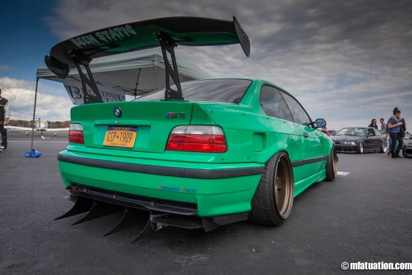 BMW 3 E36 COUPE FENDER FLARES 4 5 CM WHEEL ARCHES OVERFENDERS